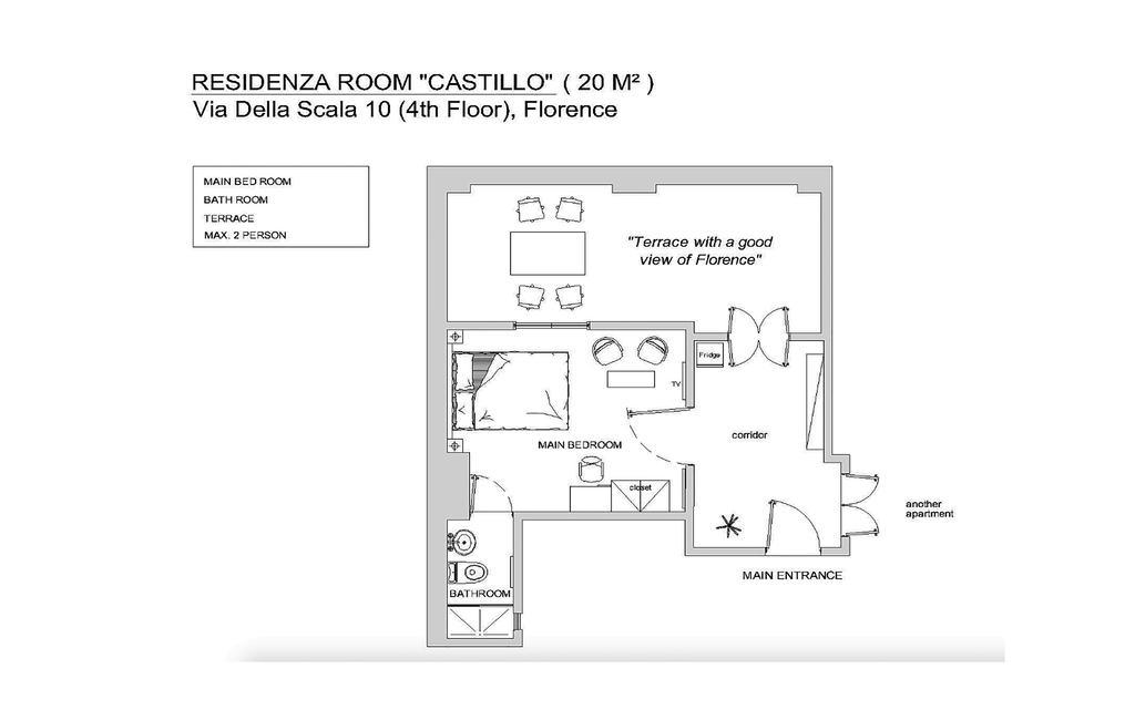 Residenza Castillo Florencie Exteriér fotografie